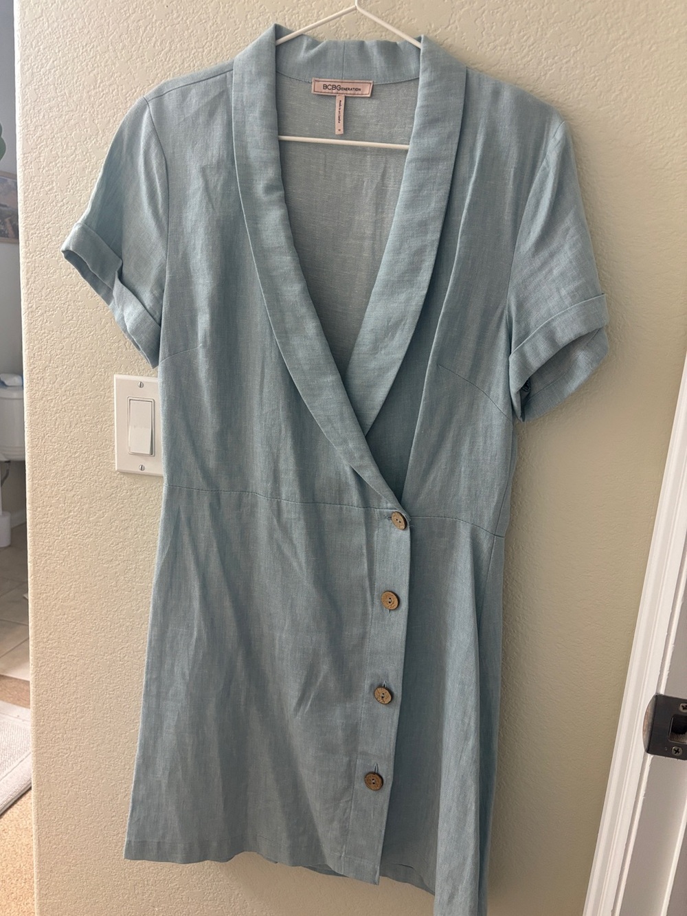 BCBGeneration Pale Blue Women's Blazer